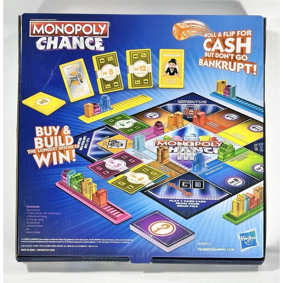 Monopoly Chance 2023 Hasbro Board Game New Factory Sealed - Picture 2 of 7